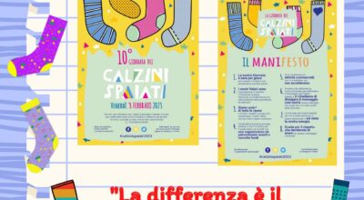 LA GIORNATA DEI CALZINI SPAIATI: 3 FEBBRAIO 2023