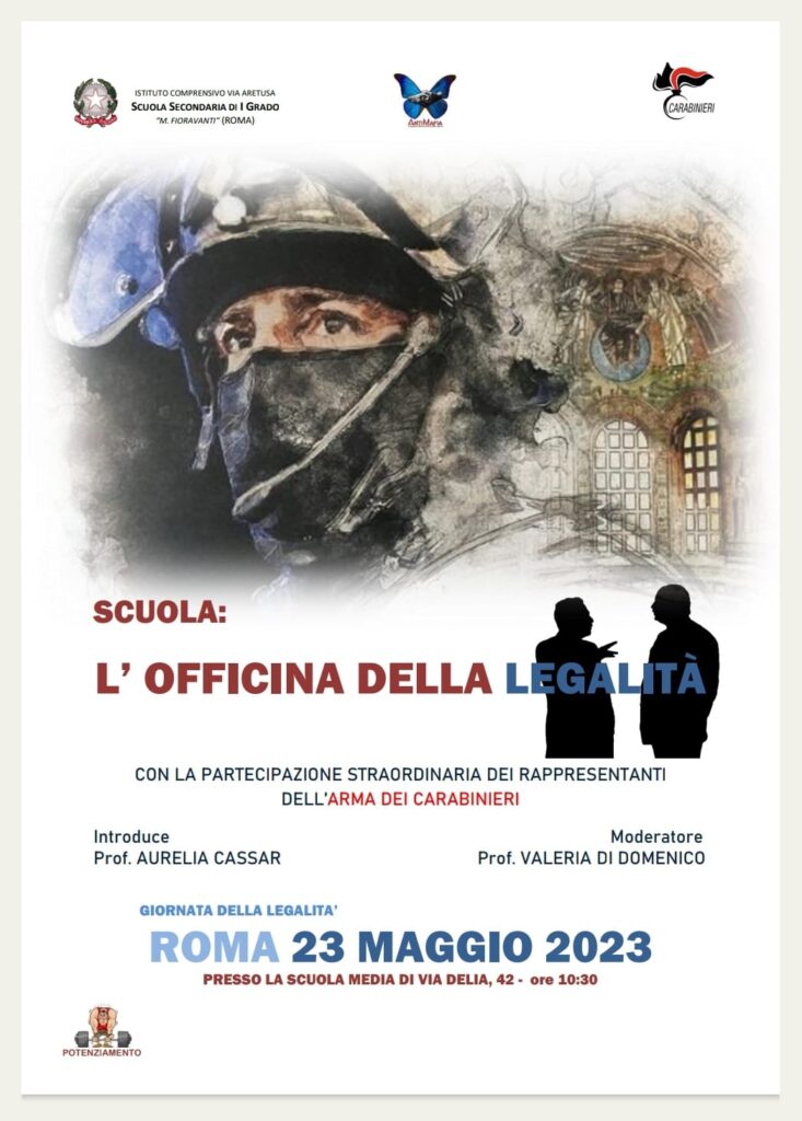 GIORNATA DELLA LEGALITA’, Scuola secondaria di Primo Grado